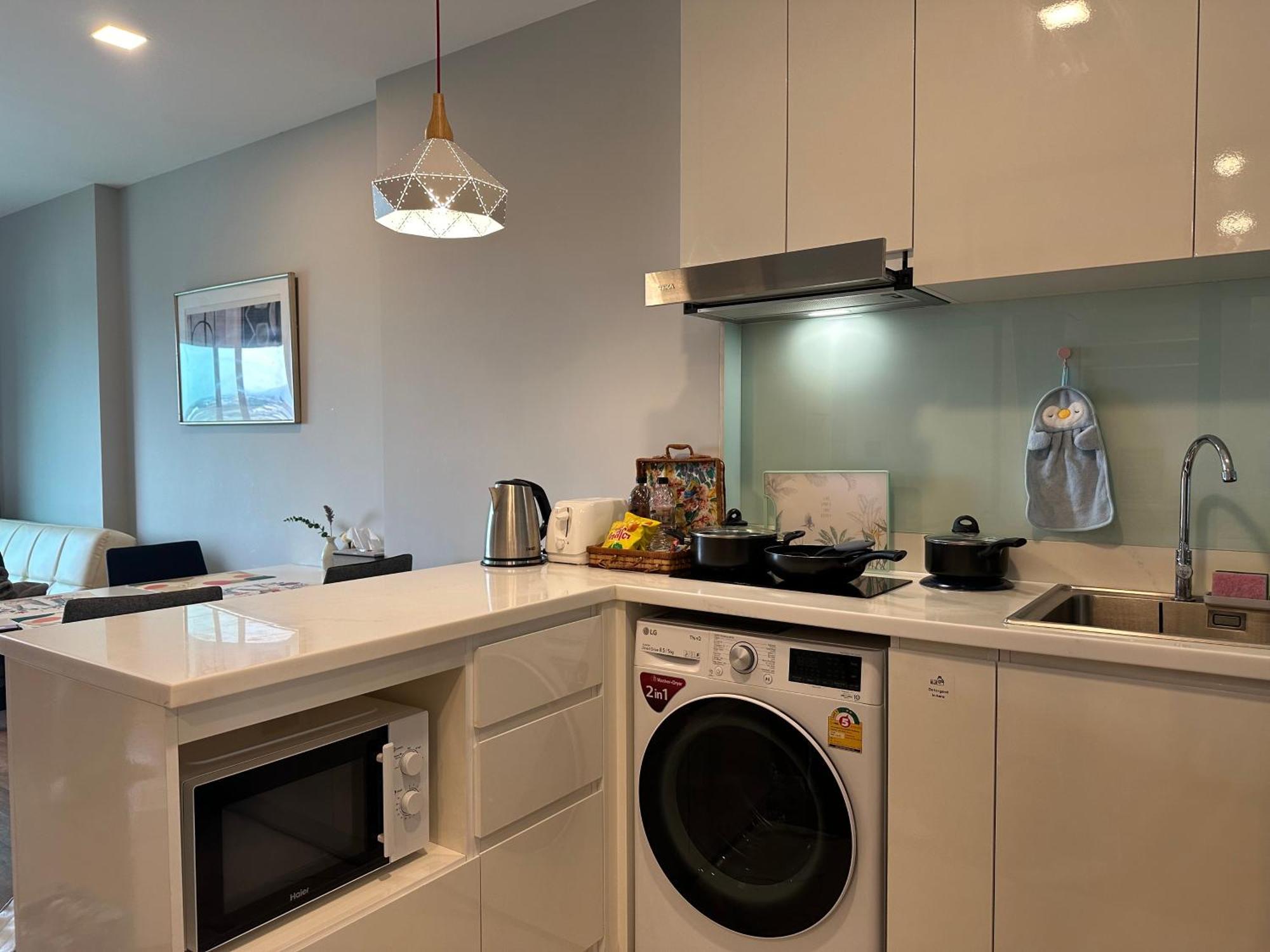 New & Cozy 2 Bedroom @ The Astra Sky River Чиангмай Экстерьер фото